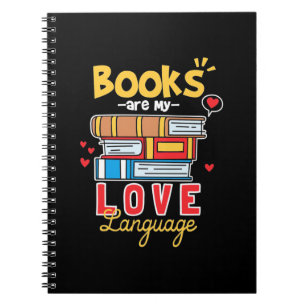 Gifts Teacher Boeken zijn mijn liefdestaal Notitieboek