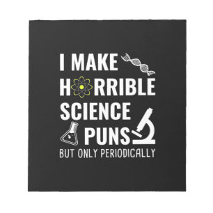 Gifts Teacher Chemistry I Make Horrible Notitieblok