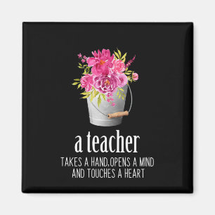 Gifts Teacher Een leraar neemt een handje Magneet