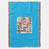 Gifts Teacher | Eerste graad leraar Deken (Voorkant Verticaal)