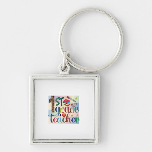 Gifts Teacher | Eerste graad leraar Sleutelhanger (Voorkant)