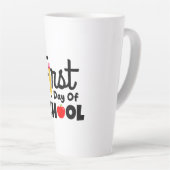 Gifts Teacher | Eerste schooldag Latte Mok (Rechterhoek)