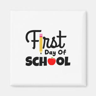 Gifts Teacher Eerste schooldag Magneet