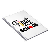 Gifts Teacher | Eerste schooldag Notitieboek (Rechterzijde)