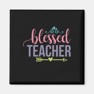 Gifts Teacher Gezegende leraar Magneet