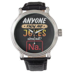 Gifts Teacher Iedereen kent snoep over zout Horloge