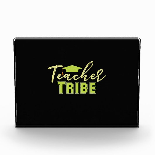 Gifts Teacher | Leraar Tribe Fotoblokken (Voorkant)