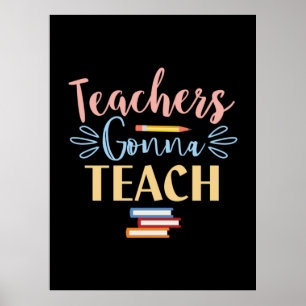 Gifts Teacher   Leraren na de Teach Poster