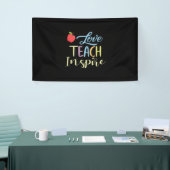 Gifts Teacher | Love Teach Inspire Spandoek (Beurs)