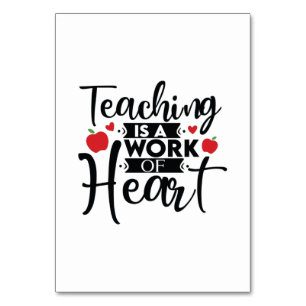 Gifts Teacher Onderwijs is een kunstwerk Kaart