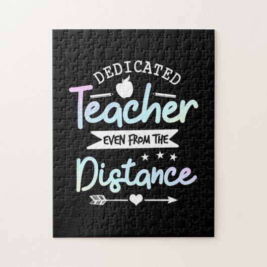 Gifts Teacher | Speciale afstand leraar Legpuzzel (Verticaal)