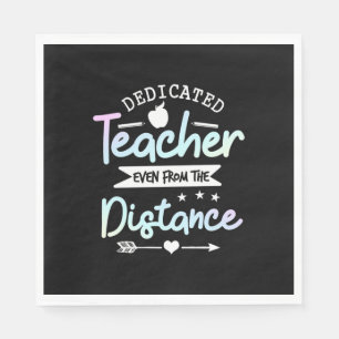 Gifts Teacher Speciale afstand leraar Servet