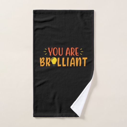 Gifts Teacher | U bent briljant Handdoek (Handdoek)