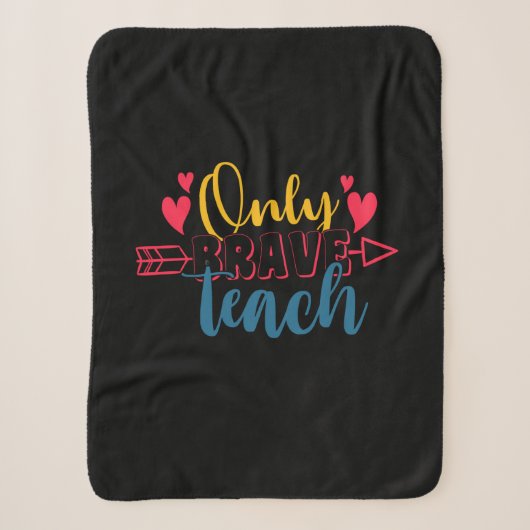 Gifts Teacher | Uitsluitend trechterhaar Sherpa Deken (Voorkant)