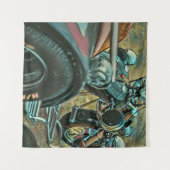 gifts to get motorcyclists wandkleed (Voorkant (horizontaal))