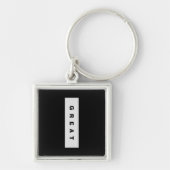 Gifts Under 75$ Attractive Authority® GREAT Sleutelhanger (Voorkant)