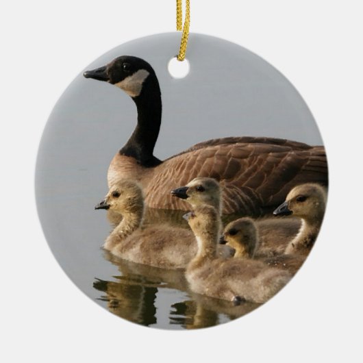 Gifts van Canadese Geese Bird Lovers Keramisch Ornament (Voorkant)