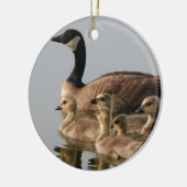 Gifts van Canadese Geese Bird Lovers Keramisch Ornament (Links)