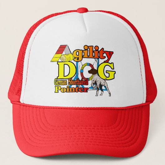 Gifts voor German Shorthaired Pointer Agility Trucker Pet (Voorkant)