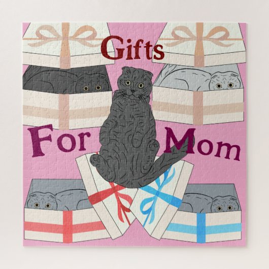 Gifts voor mam legpuzzel (Verticaal)