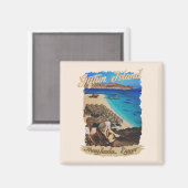 Giftun Island Magneet (Voorkant / Achterkant)