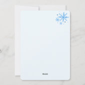 Gifty Time Blue Purple Checkerboard Christmas Feestdagenkaart (Achterkant)