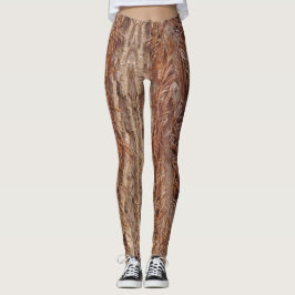 gifwortels op boomstam leggings
