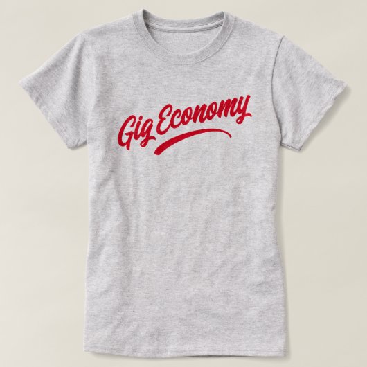 Gig Economy T-shirt (Design voorkant)