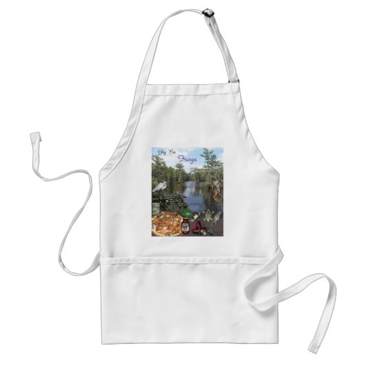 Gig Em Frogs Apron Standaard Schort (Voorkant)