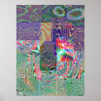 Giga Pixel Mix Poster