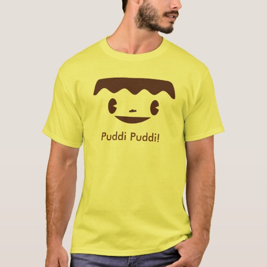 Giga Pudding, Puddi Puddi! T-shirt (Voorkant)