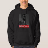 Gigachad Gemiddelde Sigma Male Grindset Meme 9 Hoodie (Voorkant)