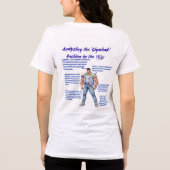 GIGACHAD IN 80S Tri-Blend SHIRT (Achterkant)