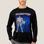 GIGACHAD IN 80S Tri-Blend SHIRT (Voorkant volledig)