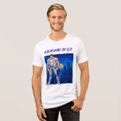 GIGACHAD IN 80S Tri-Blend SHIRT (Voorkant volledig)