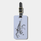 Giganotosaurus Bagagelabel (Voorkant verticaal)