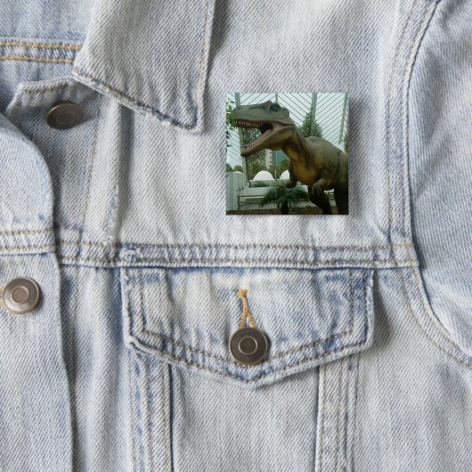 Giganotosaurus Dinosaur Button (In situ)