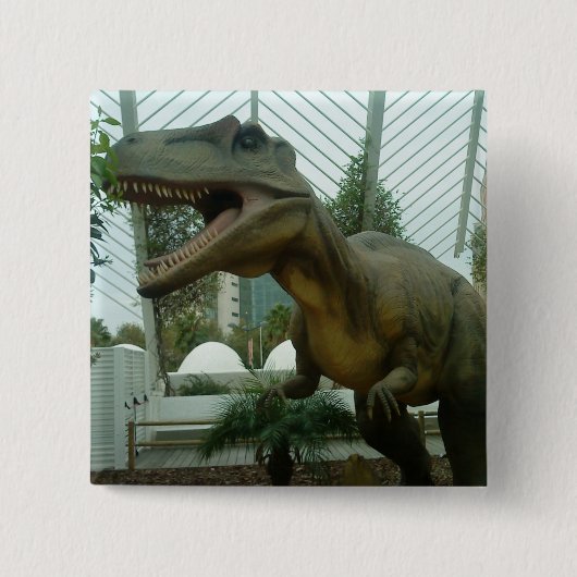 Giganotosaurus Dinosaur Button (Voorkant)
