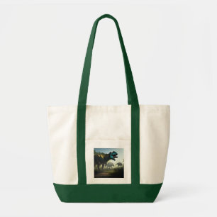 Giganotosaurus Dinosaurs Prowling Impulse Canvas t Tote Bag