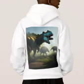 Giganotosaurus Dinosaurs Prowling, Kinder hoodie (Achterkant)