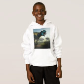 Giganotosaurus Dinosaurs Prowling, Kinder hoodie (Voorkant volledig)