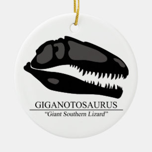 Giganotosaurus Keramisch Ornament