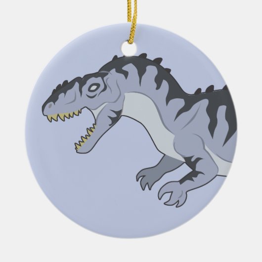 Giganotosaurus Keramisch Ornament (Voorkant)