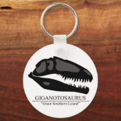 Giganotosaurus Sleutelhanger (Voorkant)