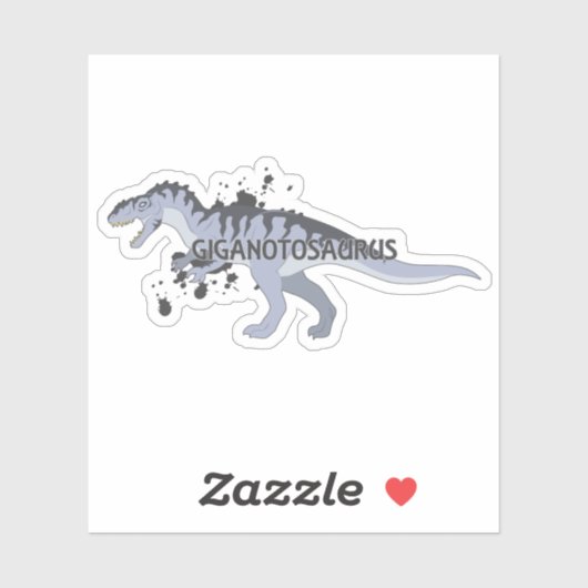 Giganotosaurus Sticker (Vel)