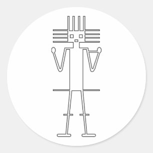 Gigante de Atacama Ronde Sticker