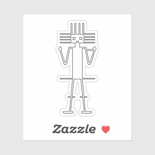 Gigante de Atacama Sticker (Vel)