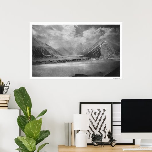 Gigantic Glacier Alaska 1912 Poster (Thuiskantoor)