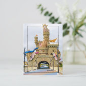 Gigantic Sandcastle – Celebration Key, Grand Baham Briefkaart (Staand voorkant)