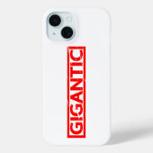 Gigantic Stamp Case-Mate iPhone Case (Achterkant)